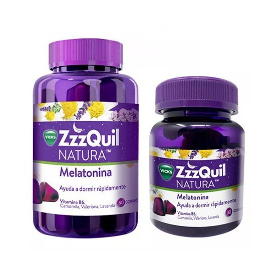 ZZZQUIL NATURA 90 GOMINOLAS...