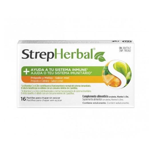 STREPHERBAL 16 PASTILLAS...