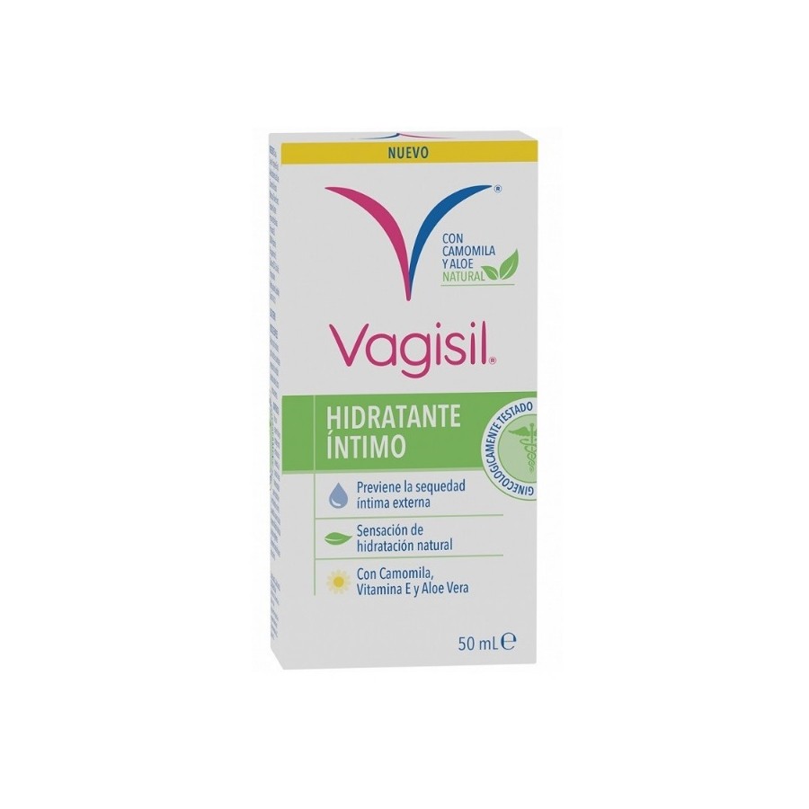 VAGISIL HIDRATANTE INTIMO CON CAMOMILA Y ALOE 1 ENVASE 50 ML