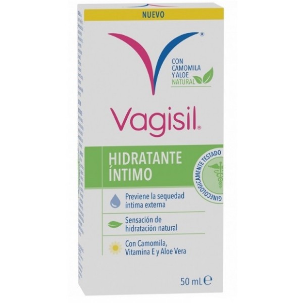 VAGISIL HIDRATANTE INTIMO CON CAMOMILA Y ALOE 1 ENVASE 50 ML