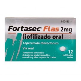 FORTASEC FLAS 2 MG 12 LIOFILIZADOS ORALES (FORTA
