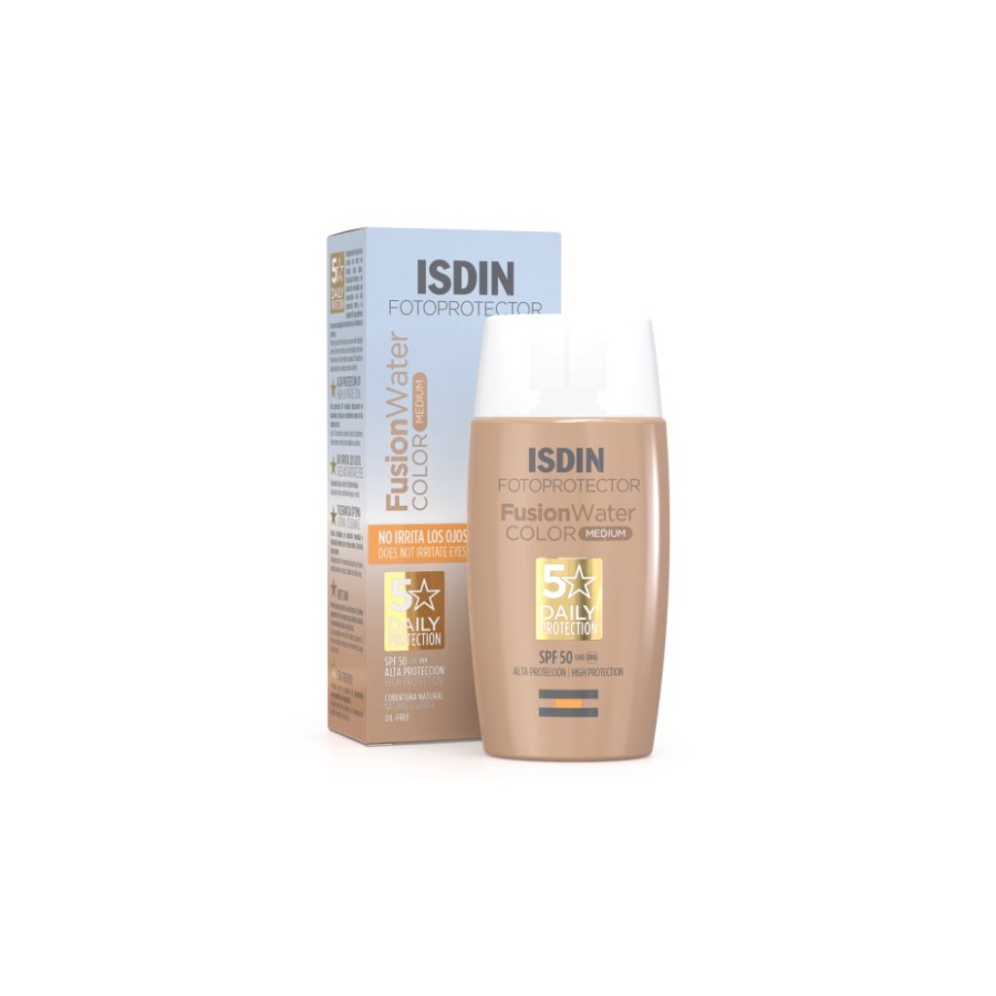 ISDIN SPF 50+ FUSION WATER MAGIC MEDIUM 50 ML