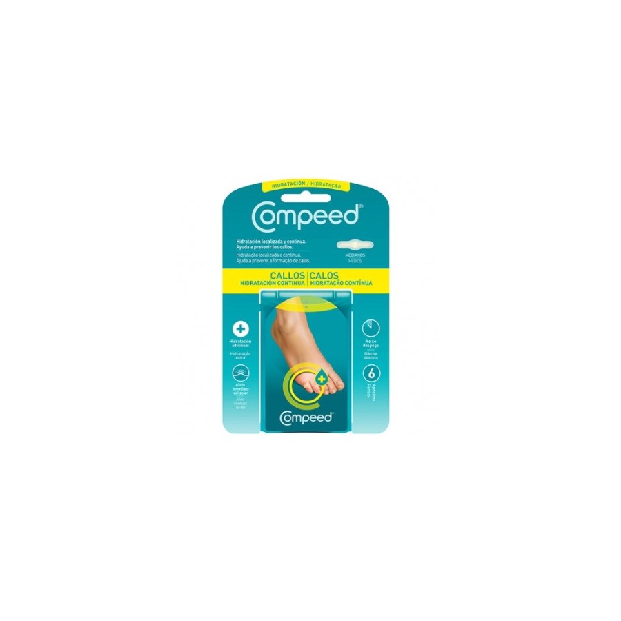 COMPEED CALLOS HIDRATACION CONTINUA 6 U