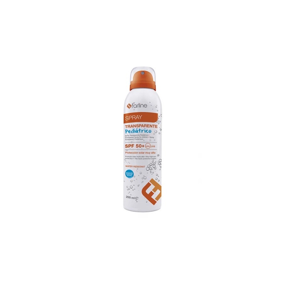 FARLINE NIÑOS SPF50+ SPRAY TRANSPARENTE 2X200 ML