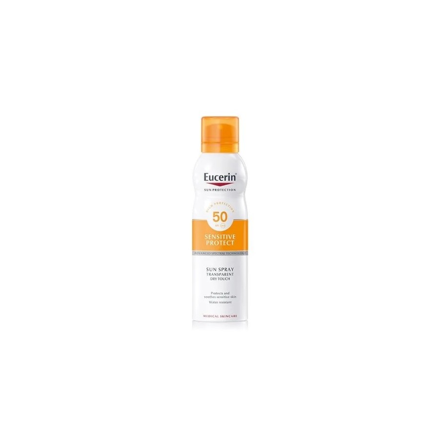 EUCERIN SUN SPF 50+ SPRAY TRANSPARENTE DRY TOUCH 200 ML