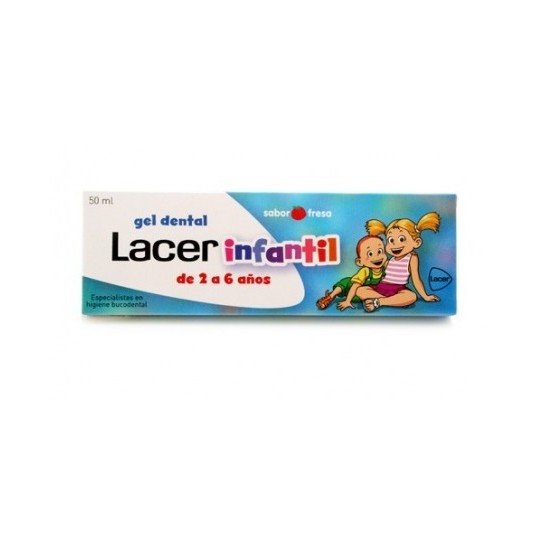 LACER INFANTIL GEL FRESA 75 ML