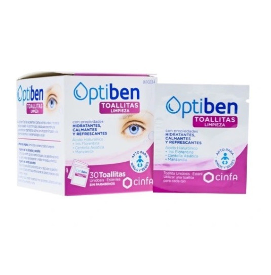 OPTIBEN TOALLITA CON LOCION...