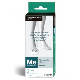 FARMALASTIC ALMOHADILLA PLANTAR TACONES T- UNICA