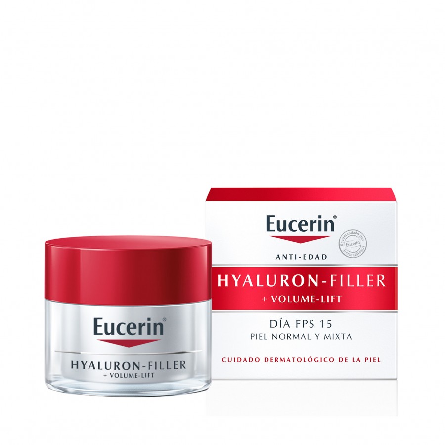 EUCERIN HYALURON FILLER+VOLUME-LIFT DIA PIEL NORMAL SPF 15+ 50ML