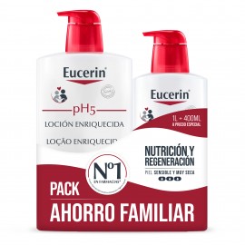 EUCERIN LOCION ENRIQUECIDA 1000 ML + 400ML