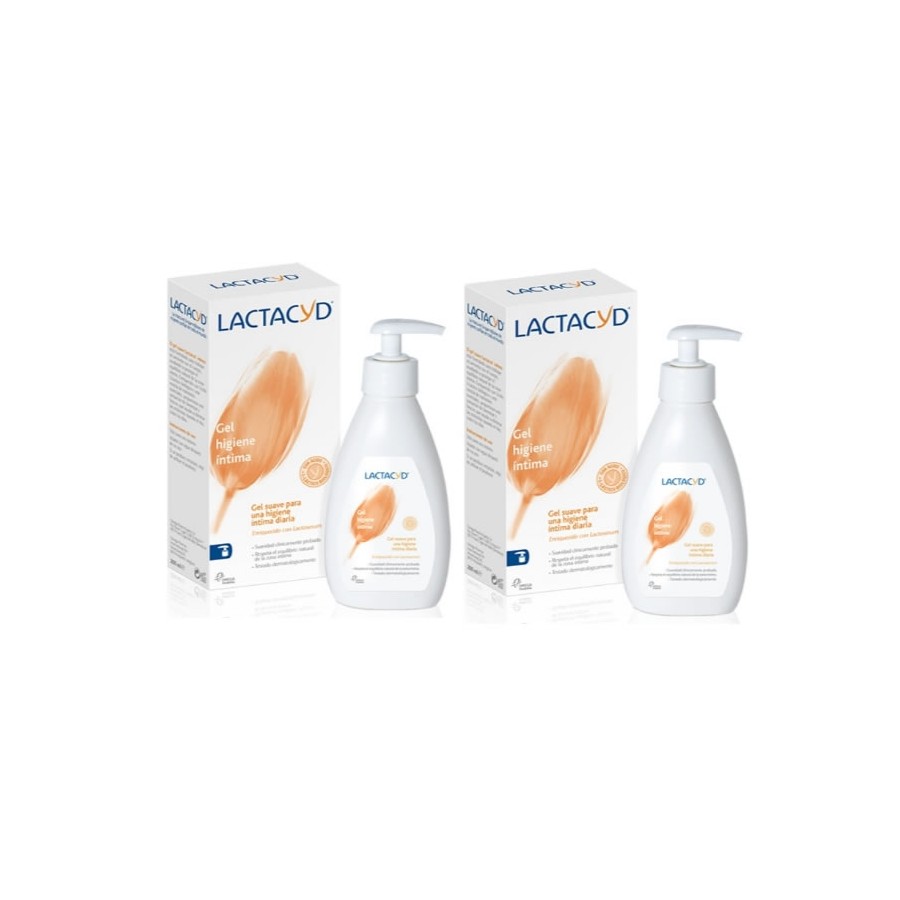 LACTACYD INTIMO GEL SUAVE PACK 200 ML 2 U