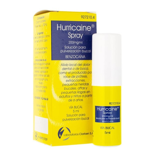 HURRICAINE SPRAY 200 MG/ML...