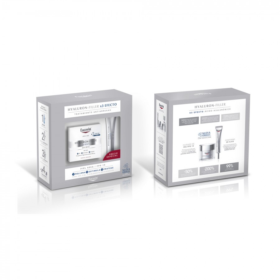EUCERIN HYALURON FILLER DIA PIEL SECA SPF15+ 50ML