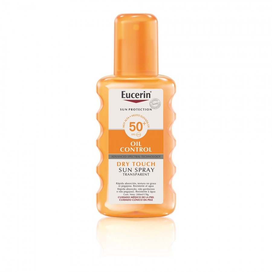 EUCERIN SUN SPF 50+ OIL SPRAY DRY TOUCH 200 ML