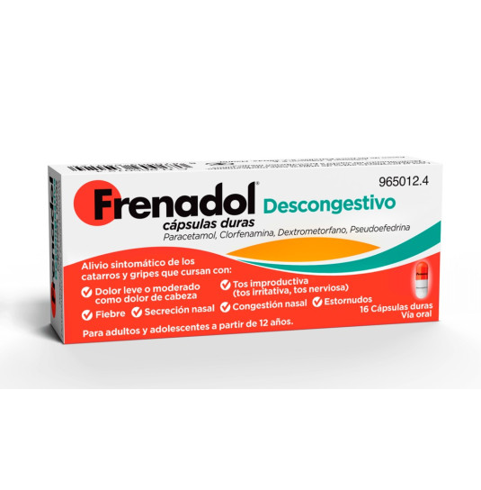 FRENADOL DESCONGESTIVO 16...