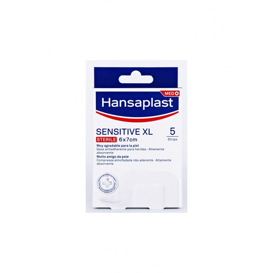 HANSAPLAST APOSITO SENSITIVE XL 5 U