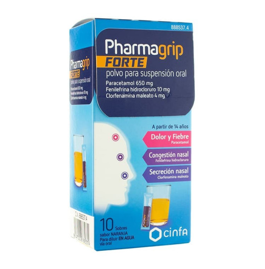 PHARMAGRIP FORTE 10 SOBRES
