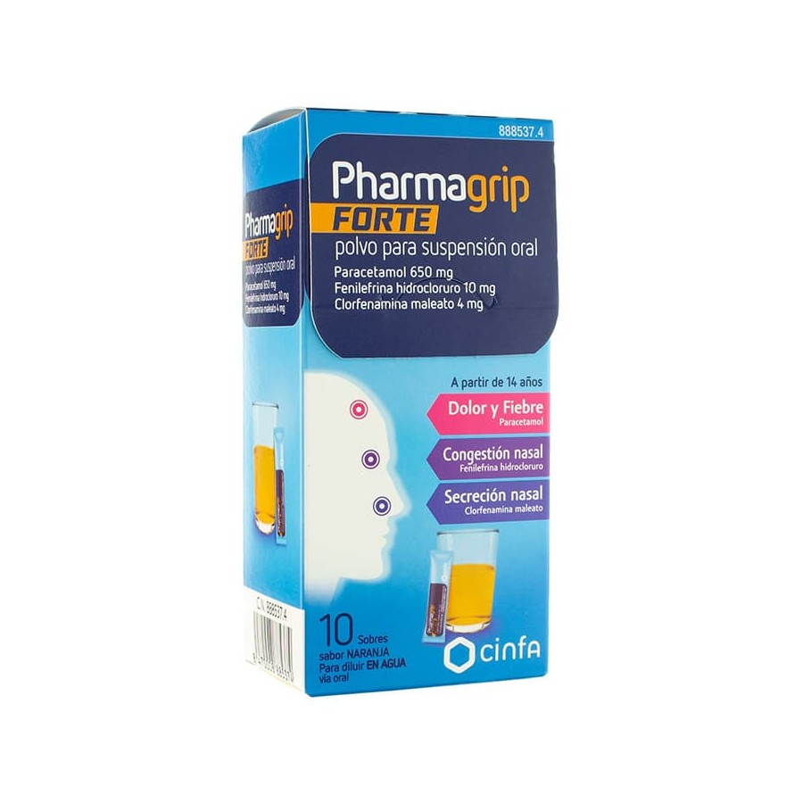 PHARMAGRIP FORTE 10 SOBRES