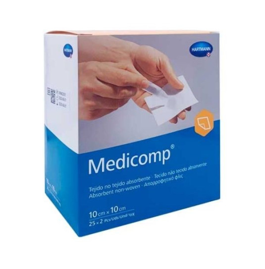 MEDICOMP GASAS 10X10 50U