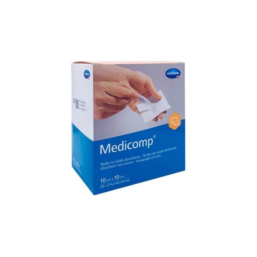 MEDICOMP GASAS 10X10 50U