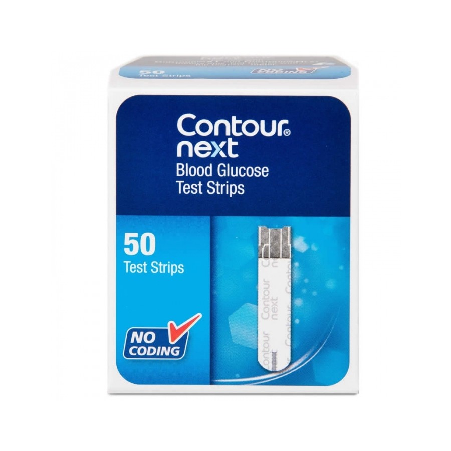 CONTOUR NEXT TIRAS REACTIV 50 U