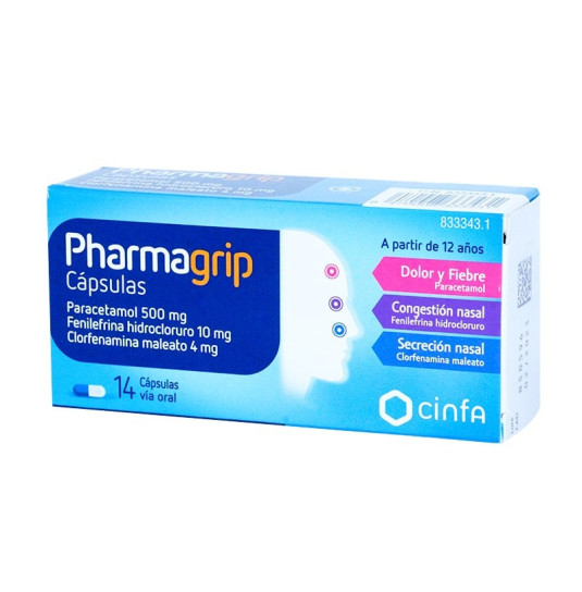 PHARMAGRIP 14 CAPSULAS
