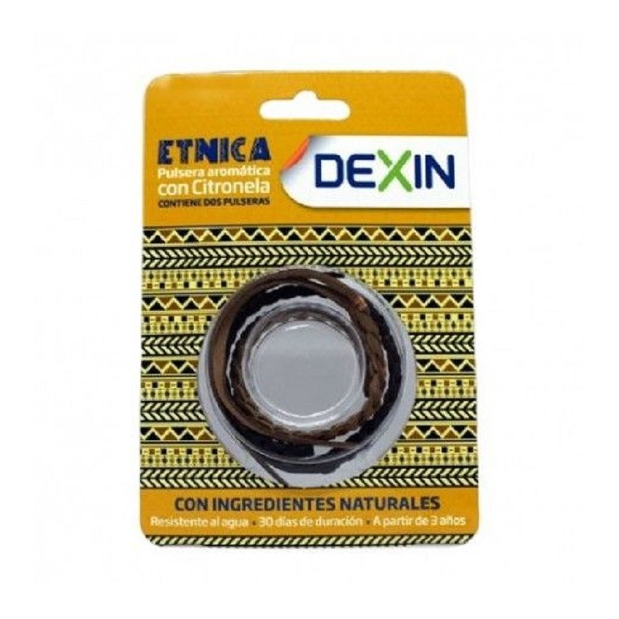 DEXIN PULSERA REPELENTE ETNICA 2U