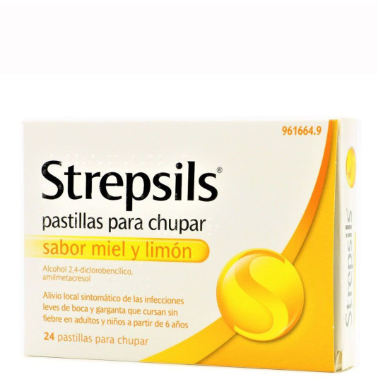 STREPSILS 24 PASTILLAS...