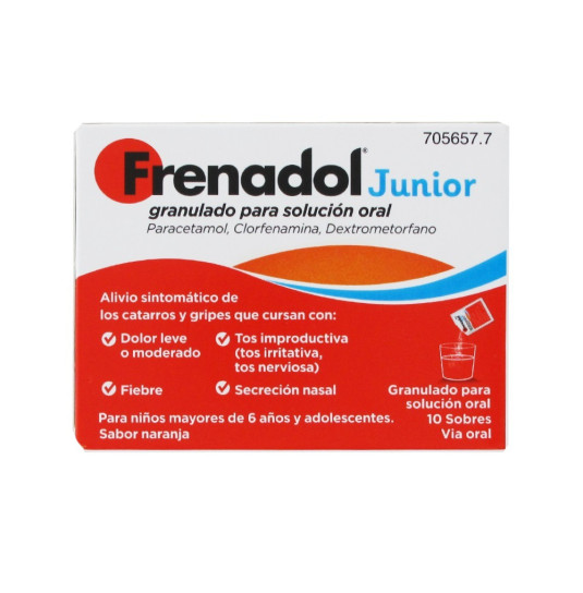 FRENADOL JUNIOR 10 SOBRES