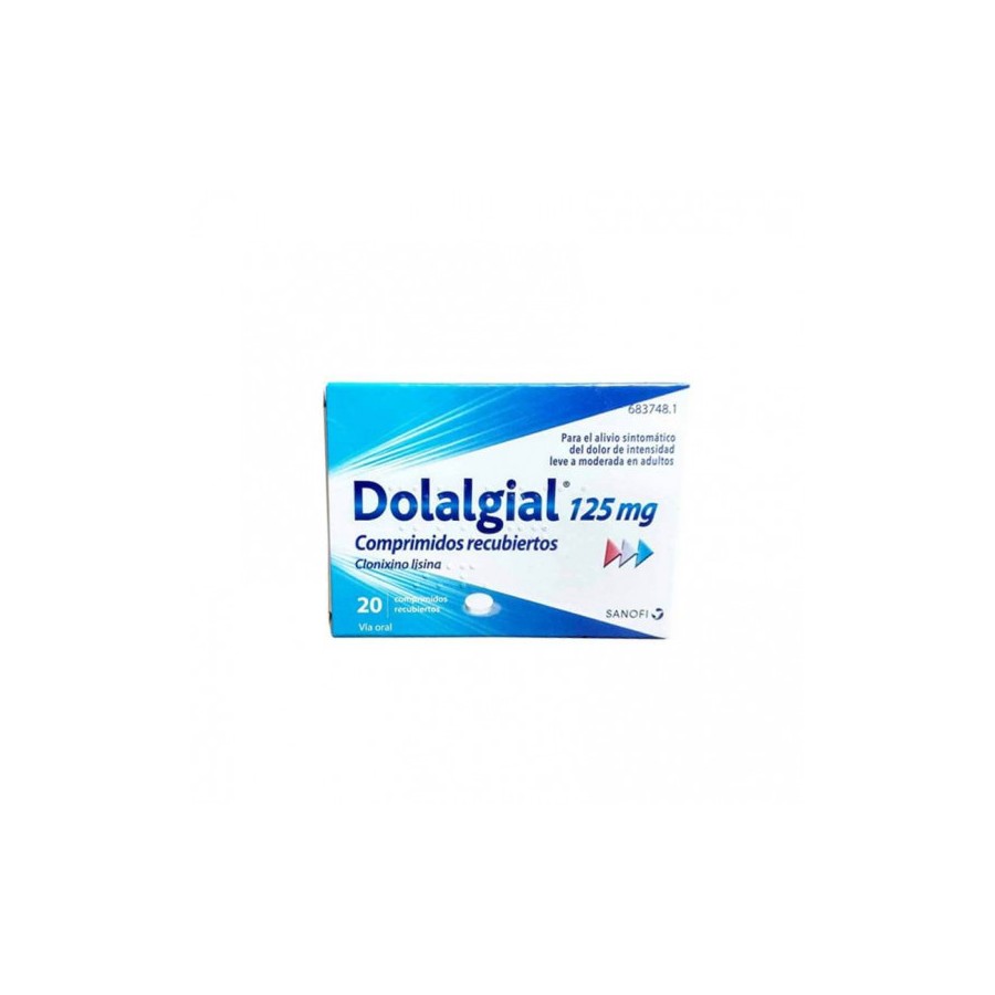 DOLALGIAL 125 MG 20 COMPRIMIDOS RECUBIERTOS