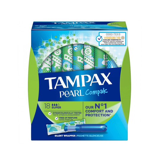 TAMPAX COMPAK PEARL SUPER...