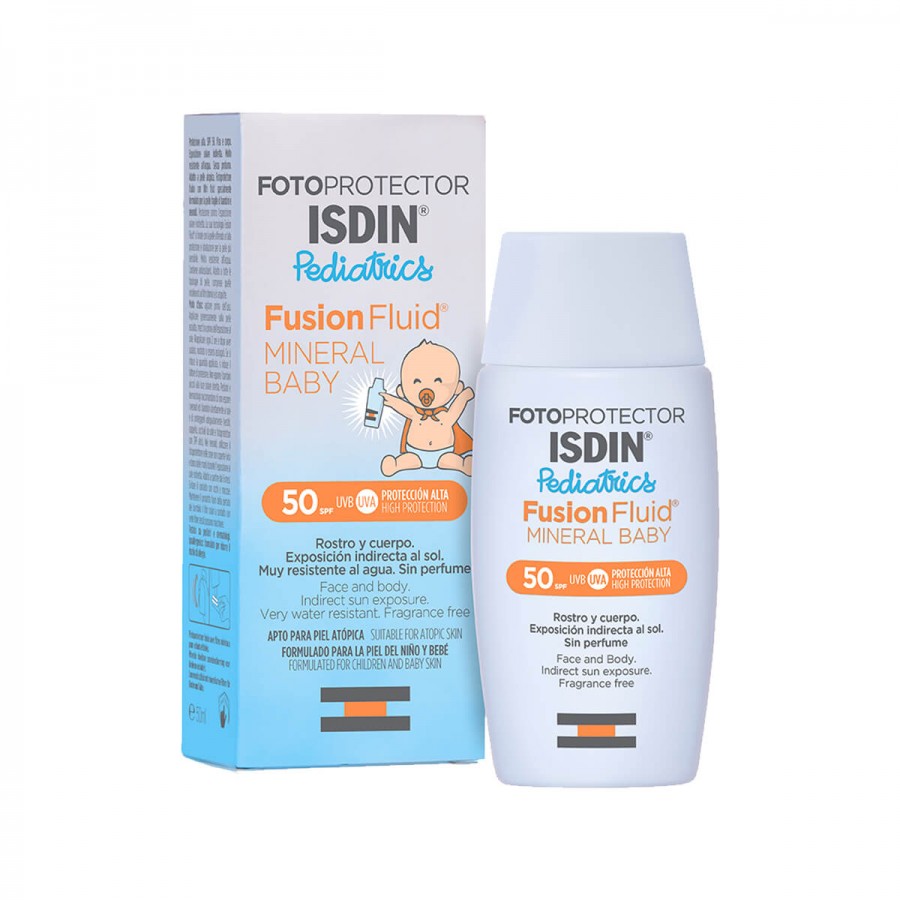 ISDIN NIÑOS SPF 50+ FUSION FLUID MINERAL BABY 50ML