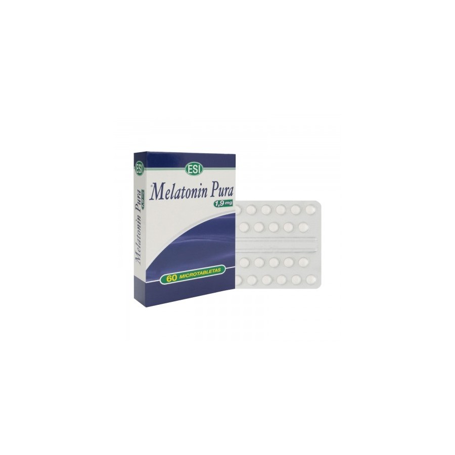 MELATONIN PURA 1.9 MG 60 TABLETAS MELATONINA