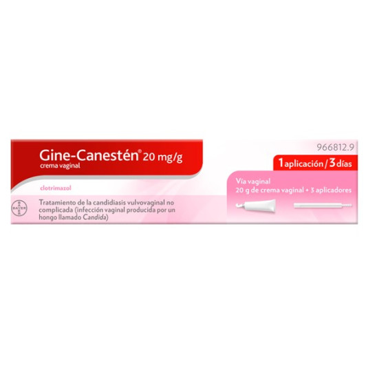 GINE CANESTEN 20 MG/G CREMA...