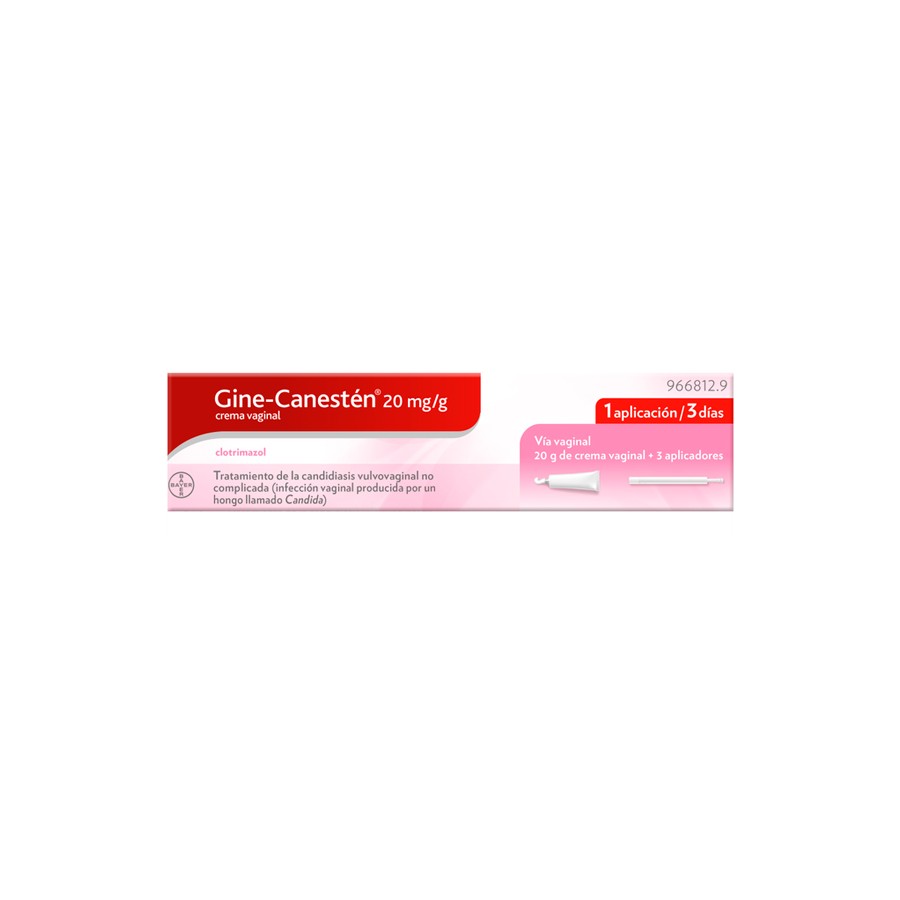 GINE CANESTEN 20 MG/G CREMA VAGINAL 20 G