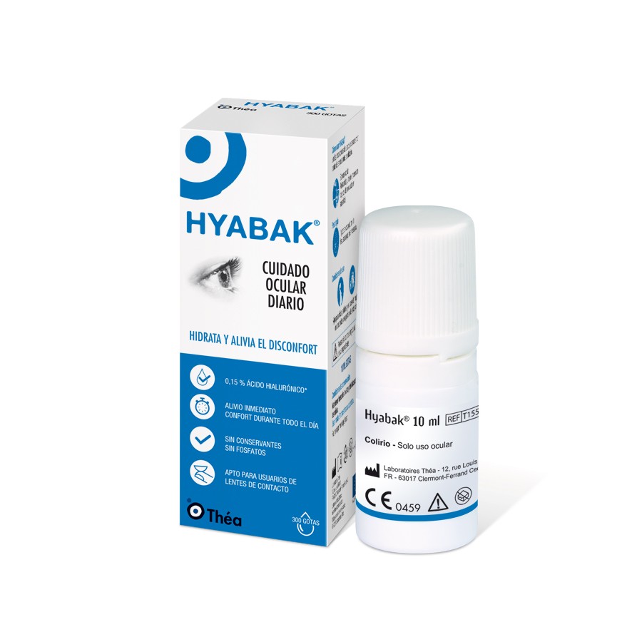 HYABAK SOLUCION 10 ML.