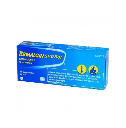 TERMALGIN 500 MG 24...