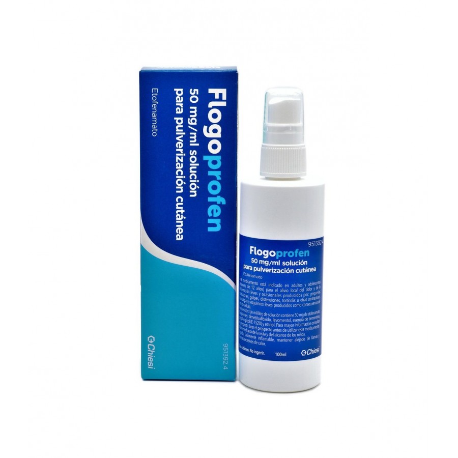 FLOGOPROFEN 50 MG/ML SOLUCION TOPICA 100 ML