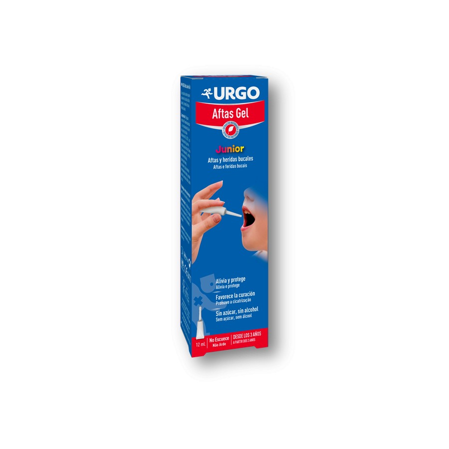 URGO AFTAS GEL JUNIOR 1 TUBO 12 ML