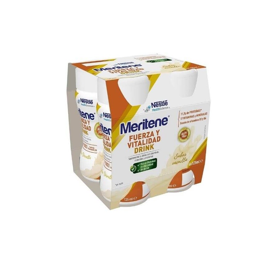 MERITENE ACTIV VAINILLA  4 X 125 ML