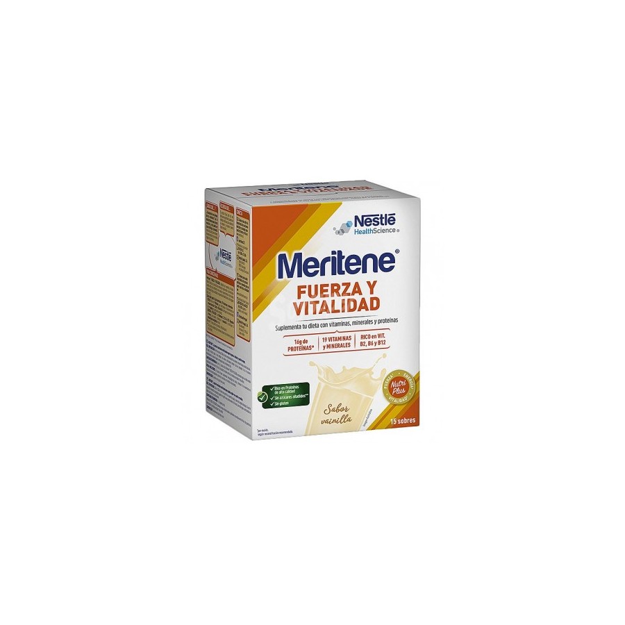 MERITENE VAINILLA 15 SOBRES 30G