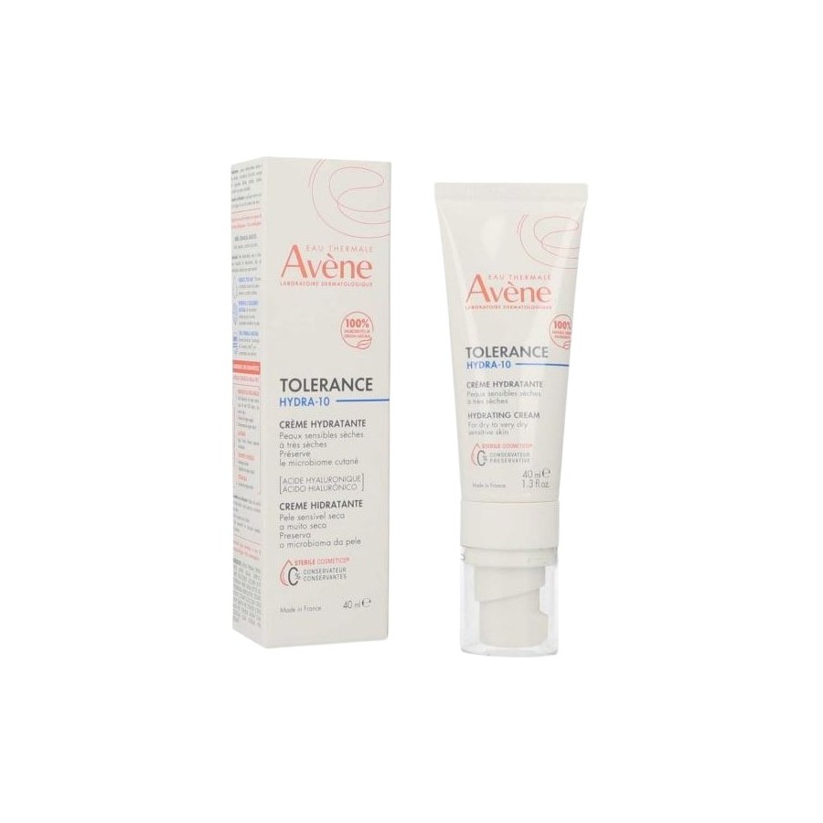 AVENE TOLERANCE HYDRA-10 CREMA HIDRATANTE 40 ML