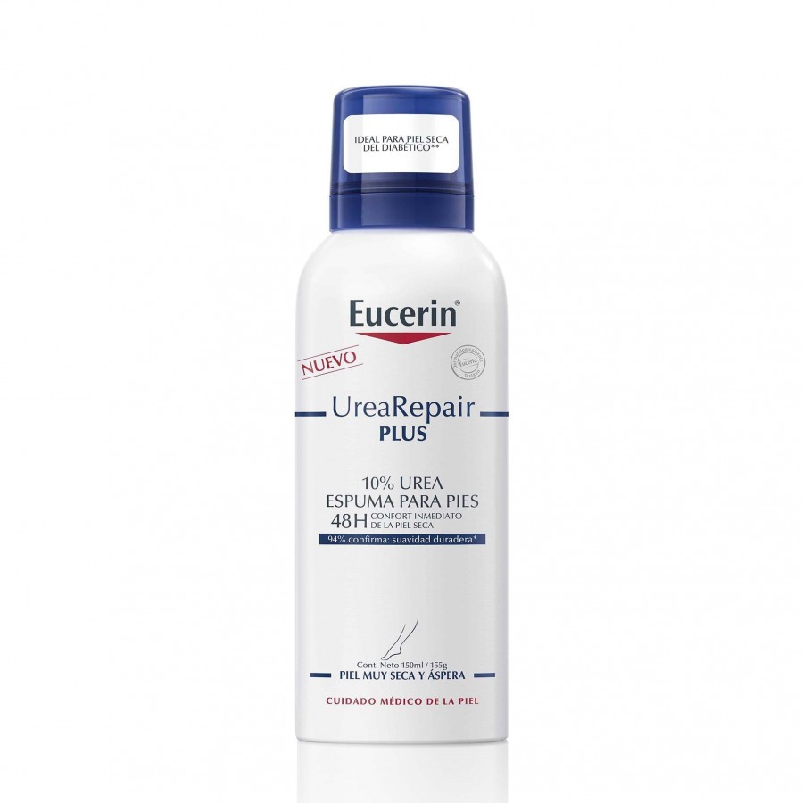 EUCERIN UREA-REPAIR PLUS ESPUMA PIES 10% 150 ML