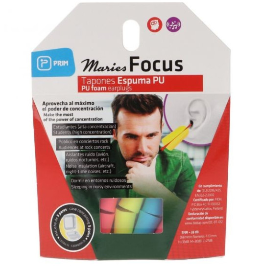 MARIES TAPONES OIDOS ESPUMA...
