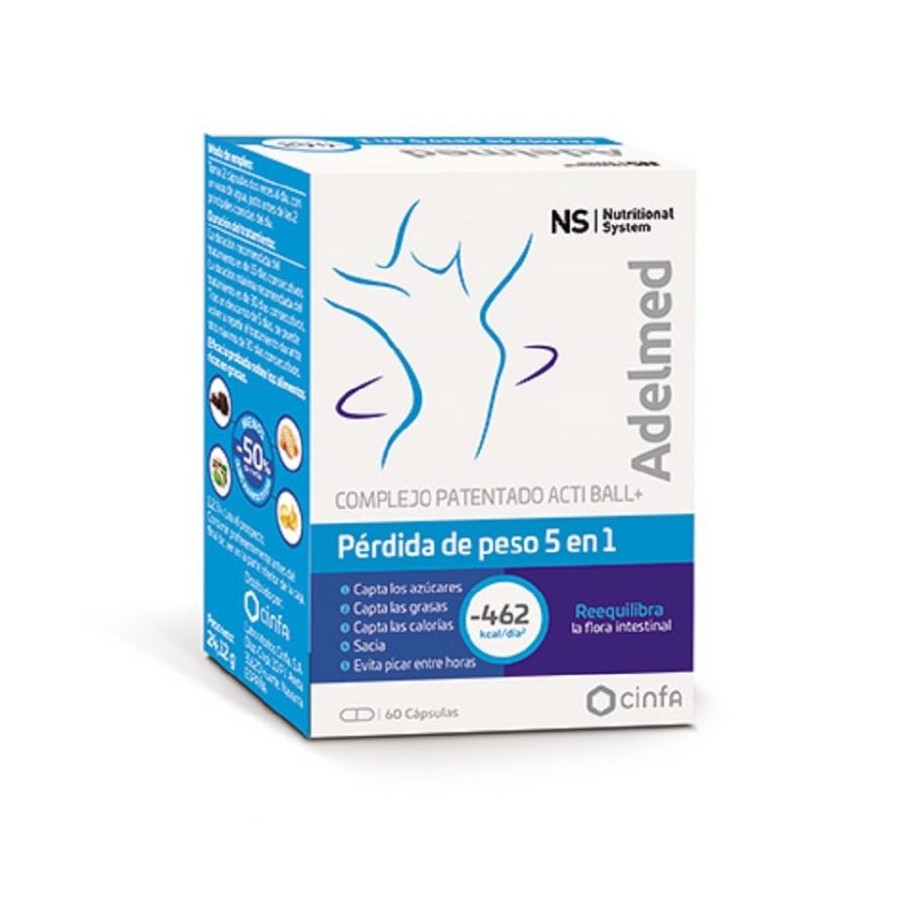 NS ADELMED 60 CAPSULAS