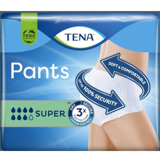 TENA PANTS SUPER T-G 12U
