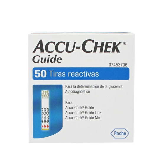 ACCU-CHEK TIRAS REACTIVAS...