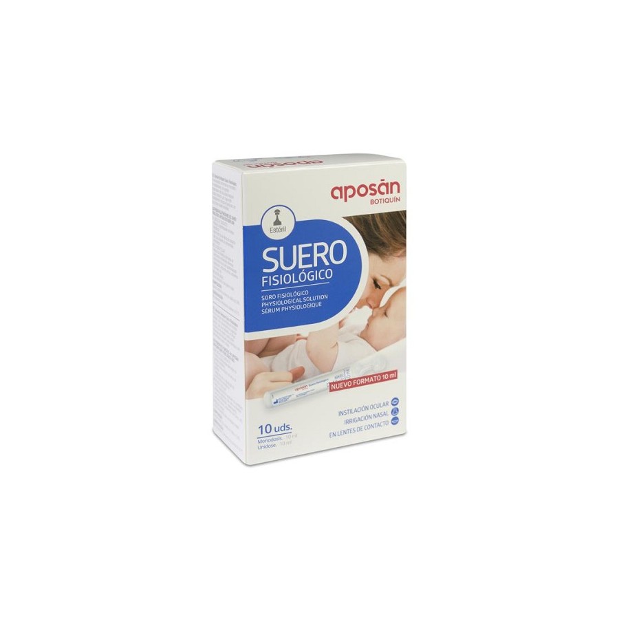 APOSAN BOTIQUIN SUERO FISIOLOGICO 10 UNIDADES MONODOSIS 10 ML