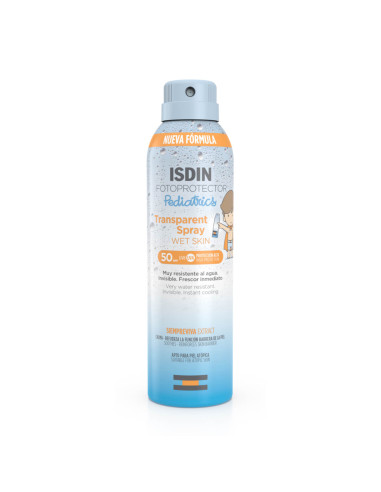 ISDIN NIÑOS SPF 50+ SPRAY WET SKIN 250ML