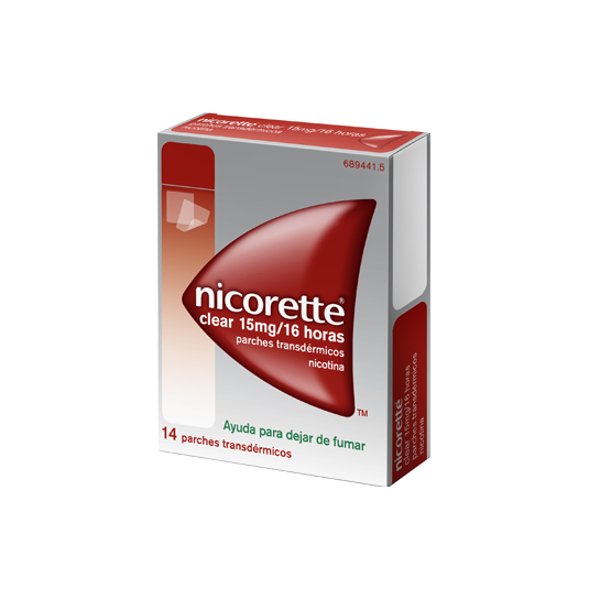 NICORETTE CLEAR 15 MG/16 H...